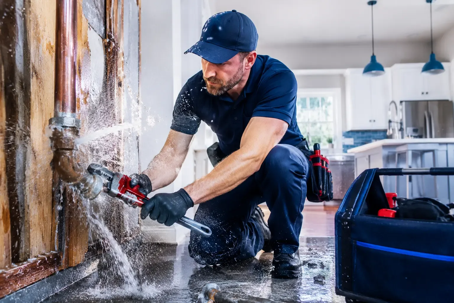 Local emergency pipe repair professionals in Robersonville, NC